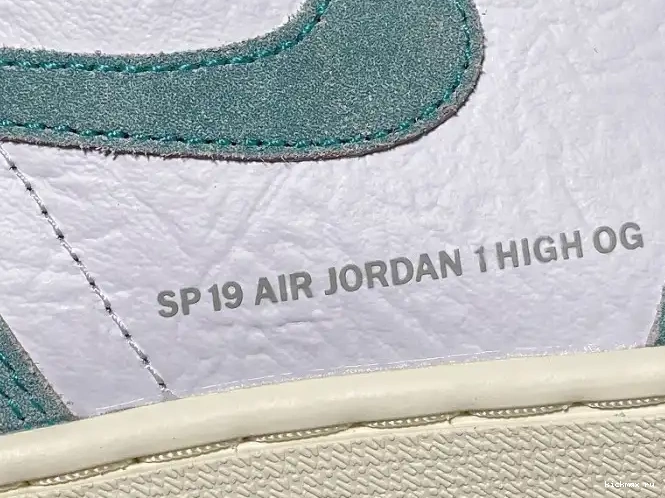 Rep Kickmax Jordan Retro Turbo Green High Air 1 555088-311 OG 0418